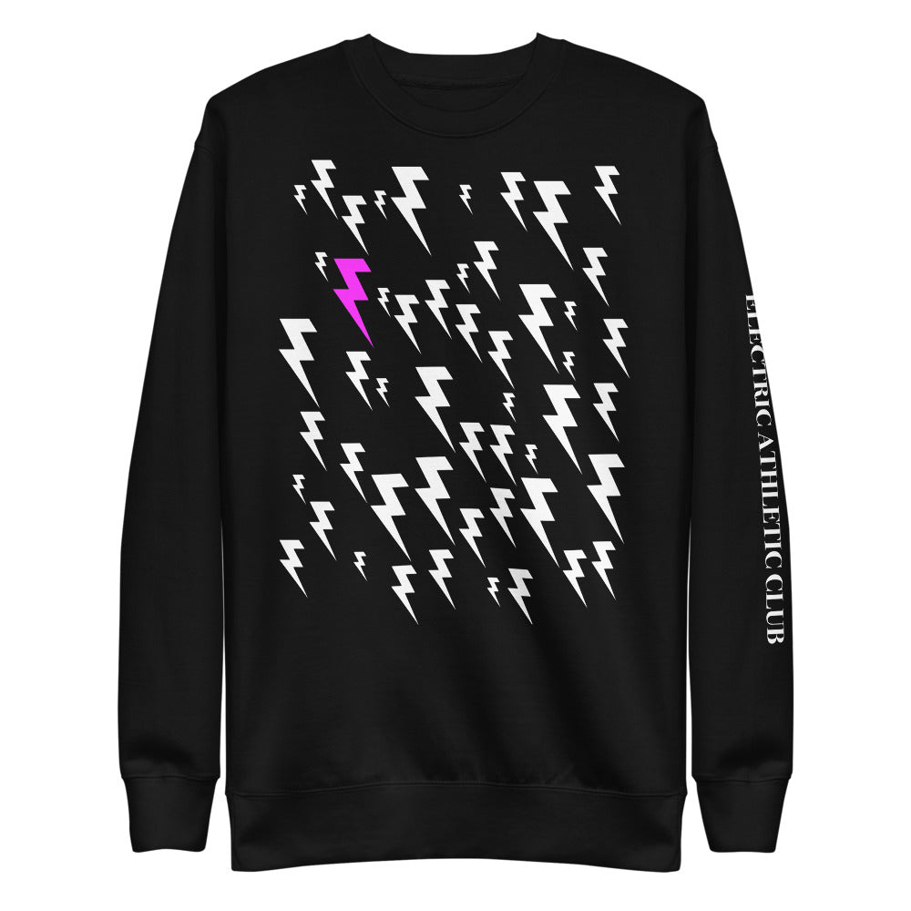 EAC Unisex Bolts on Bolts Crewneck Sweatshirt – Electric EAC Unisex Bolts on Bolts Crewneck Sweatshirt – Electric